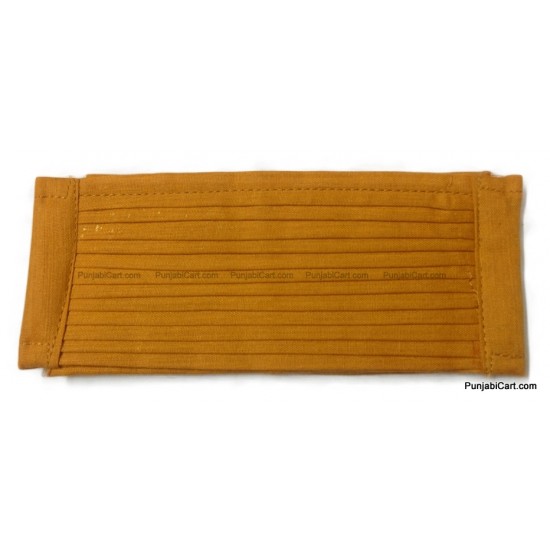 Mustard Pleated Fifty