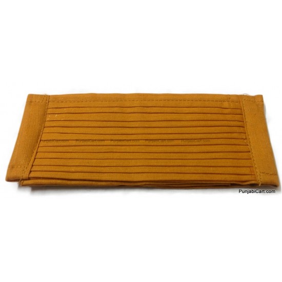 Mustard Pleated Fifty