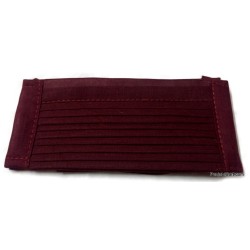 Wine Pleated Fifty