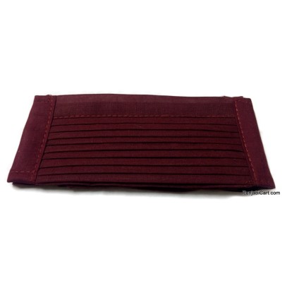 Wine Pleated Fifty