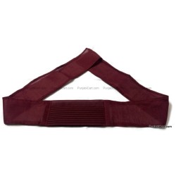 Wine Pleated Fifty