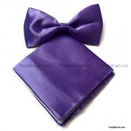 Light Purple Bow Tie & Pocket Square