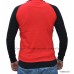 Pure Punjabi V-Neck T-Shirt (Red & Black)