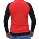 Pure Punjabi V-Neck T-Shirt (Red & Black)