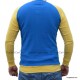 Pure Punjabi V-Neck T-Shirt (Yellow & Royal)