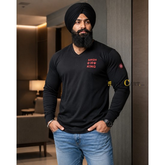 Singh is King T-Shirt (Black)