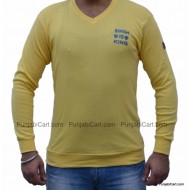 Singh is King T-Shirt (Yellow)