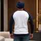 Pure Punjabi V-Neck T-Shirt (Navy & White) Pure Punjabi V-Neck T-Shirt (Navy & White)