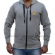 Khanda Zipper Sweatshirt (Light Grey)