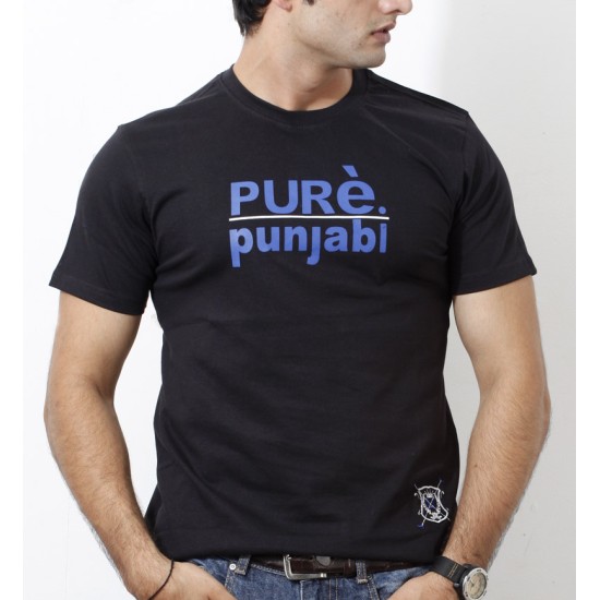 Pure Punjabi T-Shirt (Black)