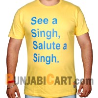 Salute Singh (Yellow)