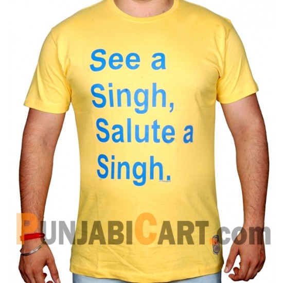 Salute Singh (Yellow)