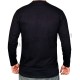 Lion Printed Full Sleeve T-Shirt (Black)