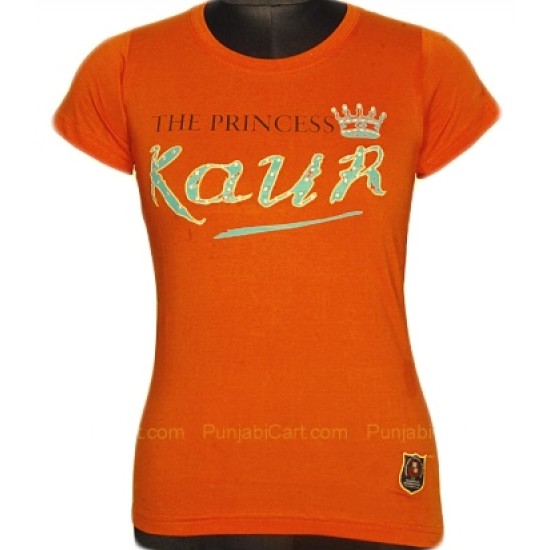 The Princess Kaur T-Shirt (Orange)