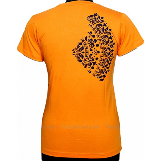 Pakki Punjaban T-Shirt (Orange)