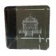 Golden Temple Model (Glass Laser Engraving)