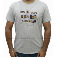 Punjab is the Best T-Shirt (Grey)