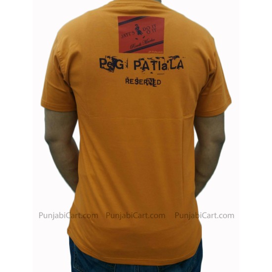 Jatt Risky T-Shirt (Orange)
