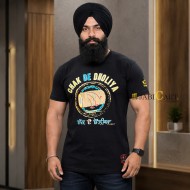 Chak De Dholiya T-Shirt (Black)