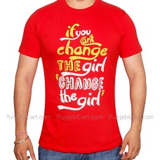 Change the Girl T-Shirt (Red)