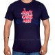 I Don't Care T-Shirt (Navy)