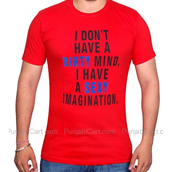 Dirty Mind T-Shirt (Red)