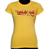 Punjabi Kudi T-Shirt (Yellow)