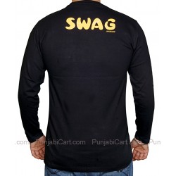 SWAG Full Sleeves T-Shirt (Black)