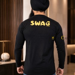 SWAG Full Sleeves T-Shirt (Black)