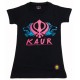 Kaur Khanda Kids T-Shirt (Black)